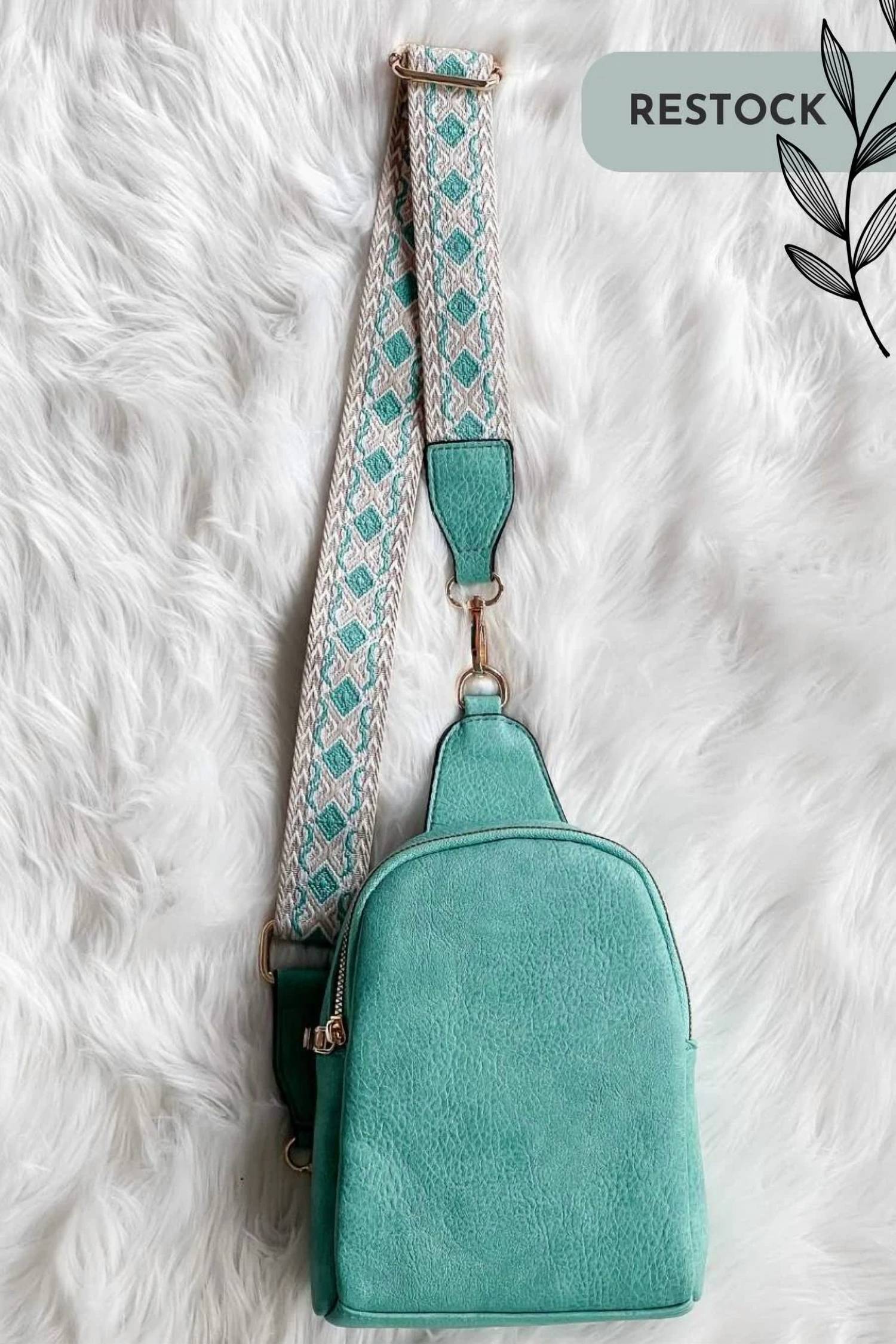 Jen & Co. - Women's Ellen Guitar Strap Sling Bag