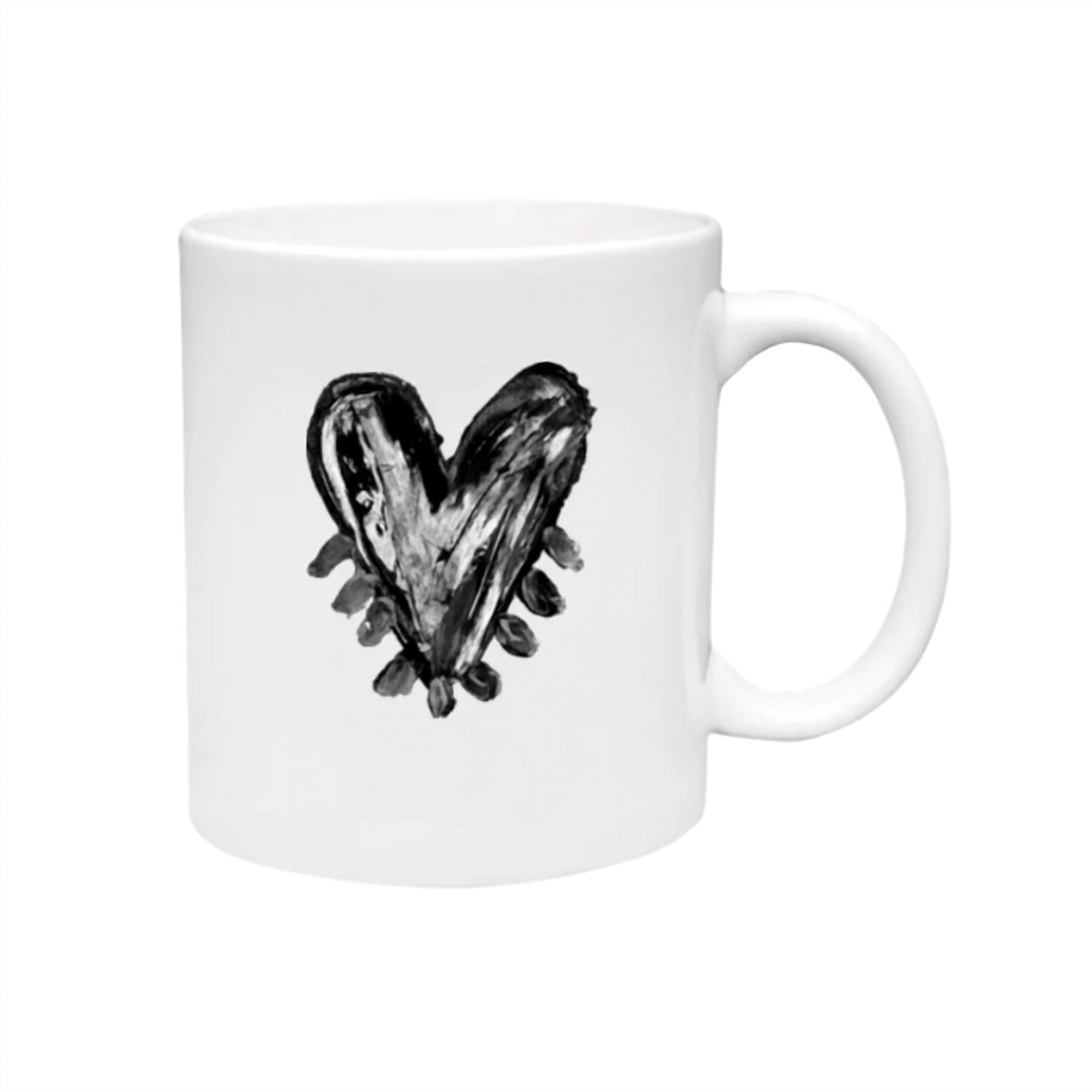 KERRI ROSENTHAL Women's Pop Heart Mug in black - item