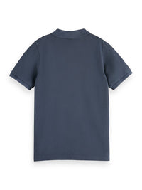 Scotch & Soda - Boy's Garment Dyed Pique Polo Shirt