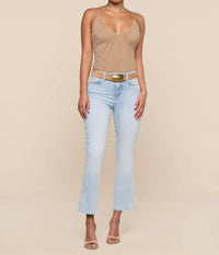 L'Agence - Tati Crop Micro Bootcut Jean