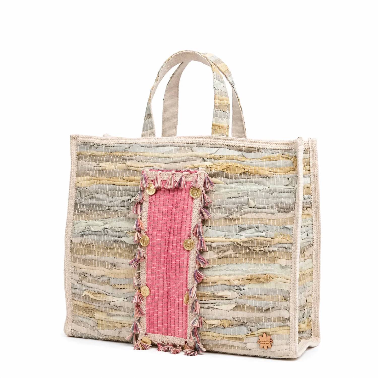 Elektra'S Workshop - Women's Handmade Tassel Tote Bag