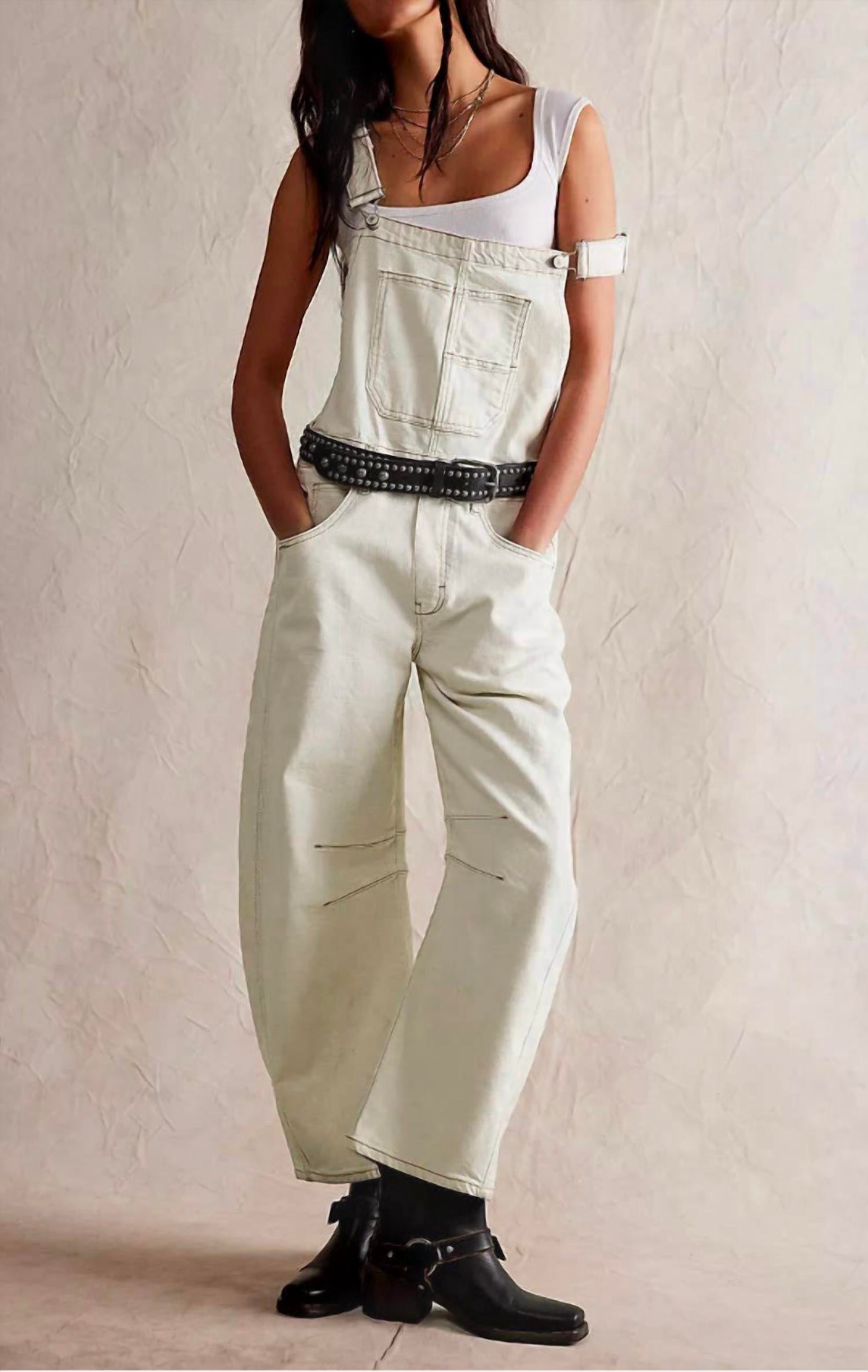 Rosa Clothing - Bib And Brace Barrel Overall