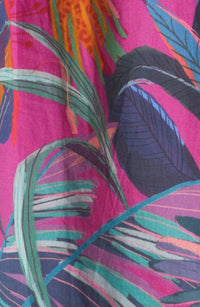 FARM RIO Rainbow Macaw Mini Dress in multi - women's dress - alternate view