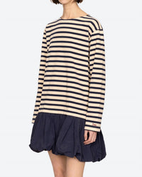 Sea - Athena Solid Combo T-shirt Dress
