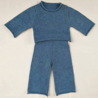 Zoe Jay - Kids' Speckled Ribbed Knit Two Piece Set