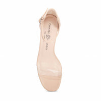 Chinese Laundry - Women's Tinie Clear Vinyl Vegan Leather Dress Heels