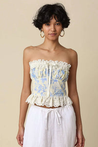 Olivaceous - Savannah Strapless Top