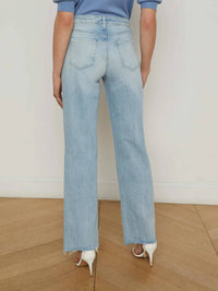 L'Agence - Tiana High Rise Wide Leg Jean