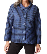 habitat Newport Knit Downtown Jacket in oxford - women's jacket