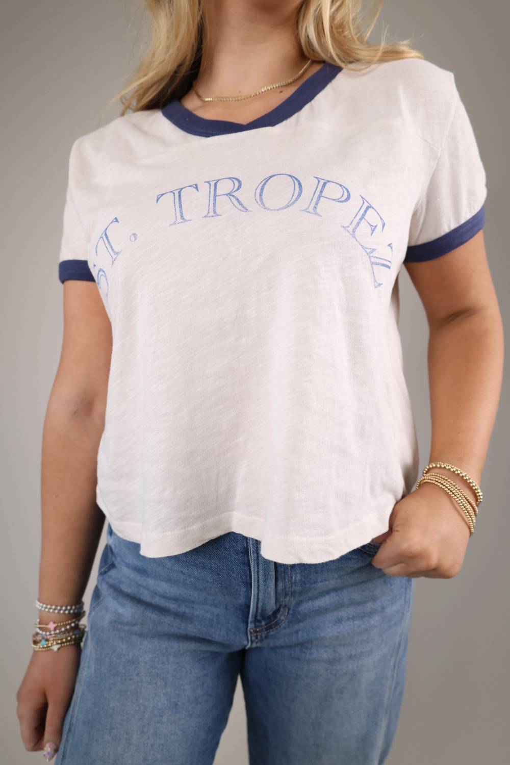 Sundry - Women's St Tropez Rugby Tee