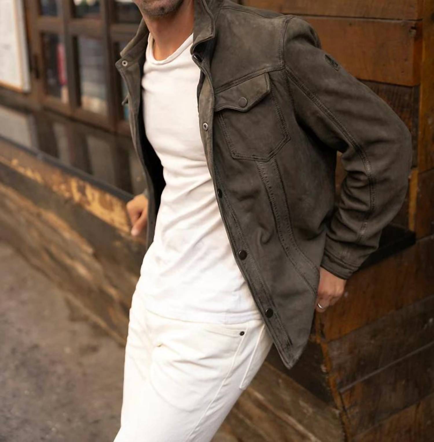Mauritius - Sedro Rf Leather Jacket