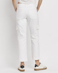 Vervet By Flying Monkey - Dani High Rise Straight Leg Cargo Jeans