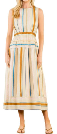 Thml - Sleeveless Stripe Midi Dress