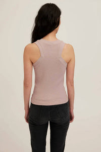 Project Social T - Player Fitted Racerback Rib Tank Top