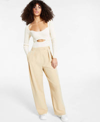 Leyden - Ribbed Cutout Bodysuit