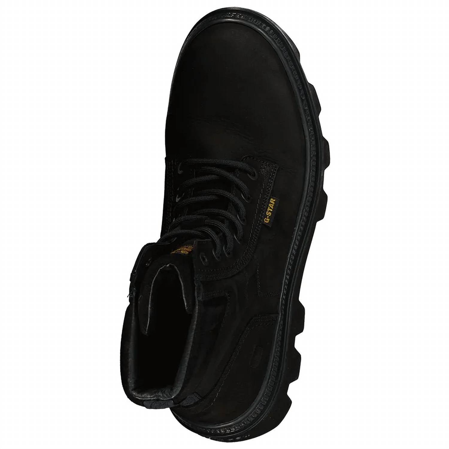 G-Star Men's Noxer High Nubuck Round Toe Platform Boots in black - men's boots - view 5