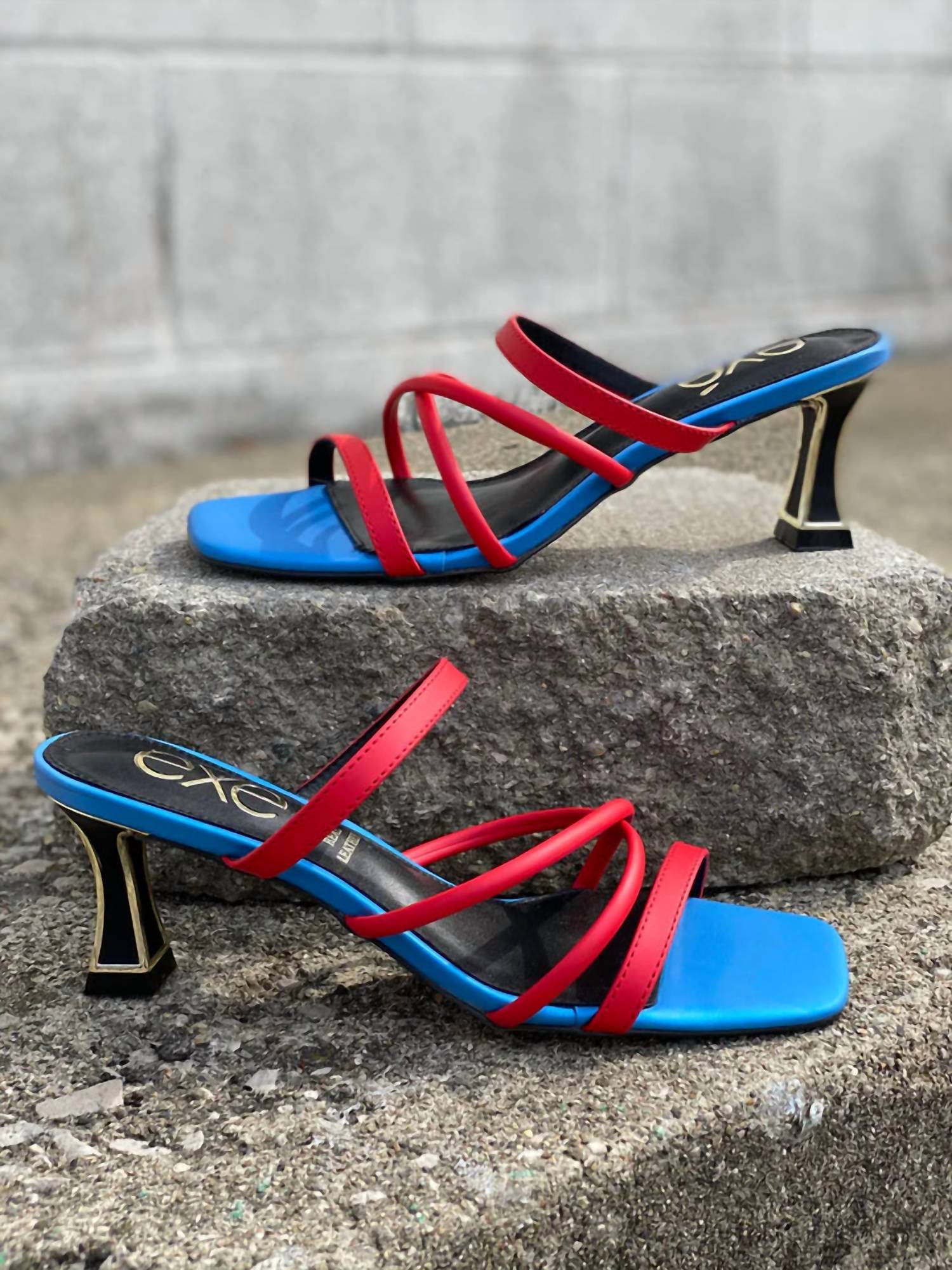 Exe - Women's Natalie Criss-cross Strap Sandal