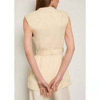 Ulla Johnson - Twyla Belted V-neck Vest