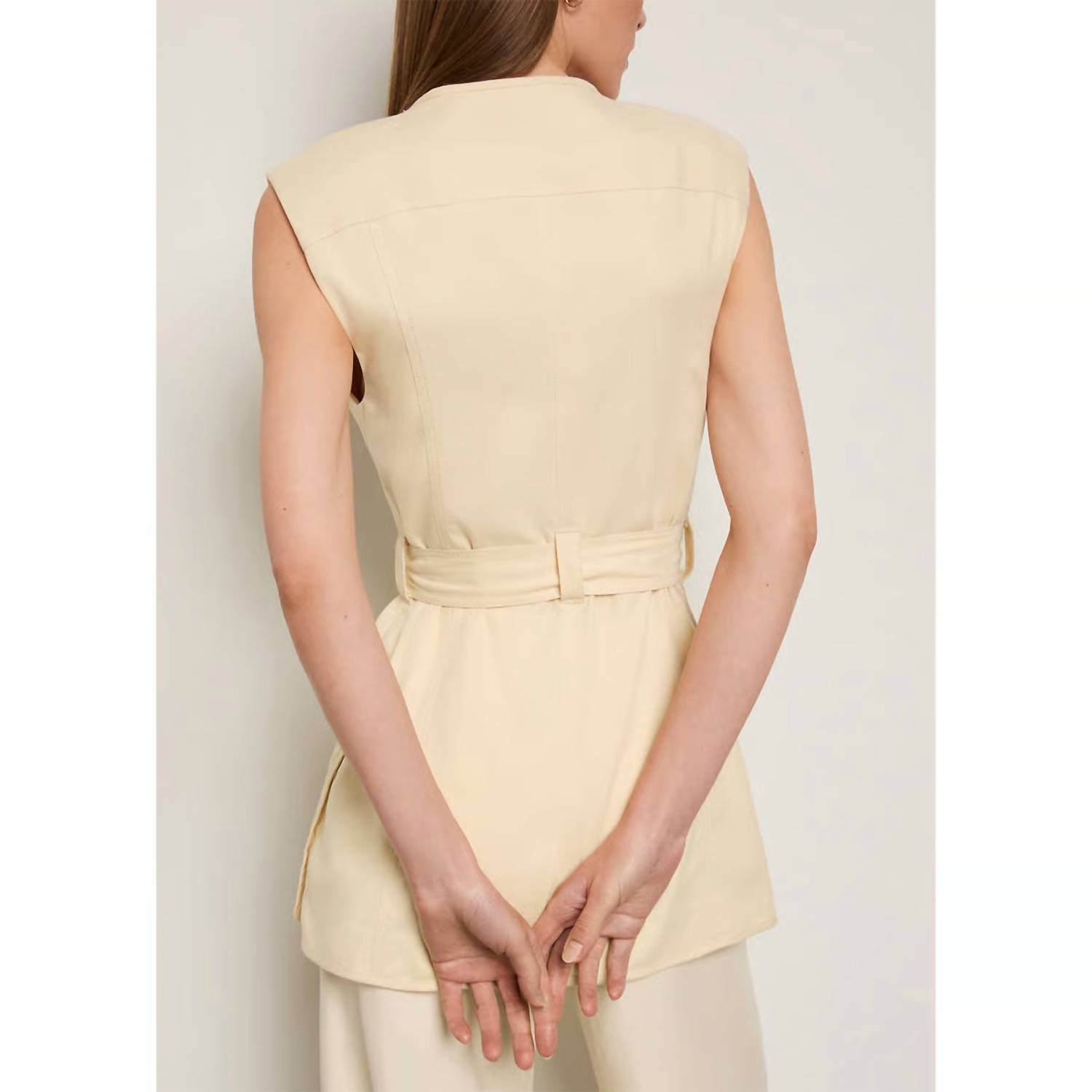 Ulla Johnson - Twyla Belted V-neck Vest