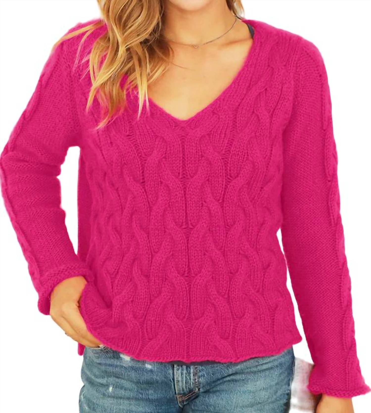 Wooden Ships - Cobblestone Cable Sweater