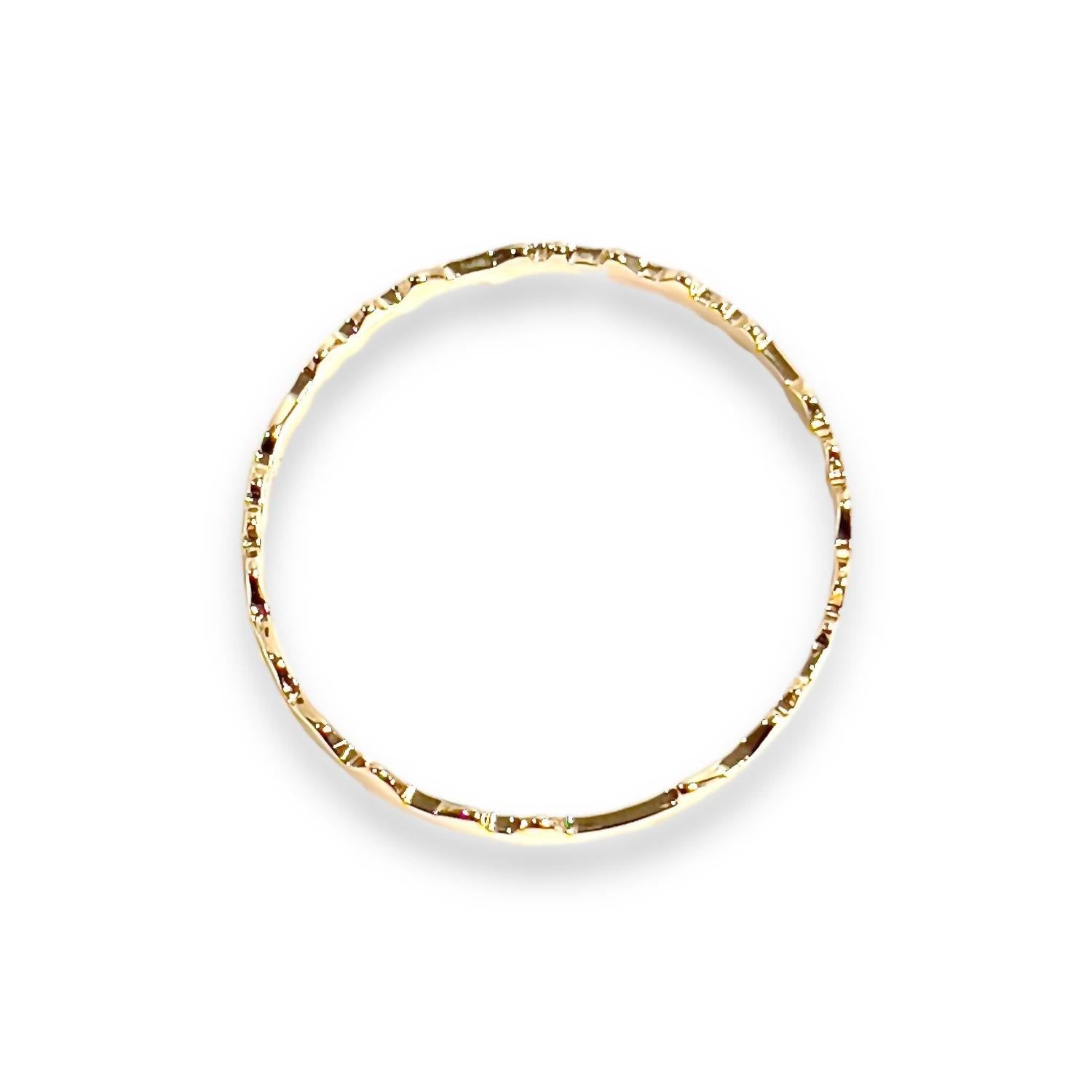 Jagged Halo Jewelry - Women's Yennefer Bangle Bracelet