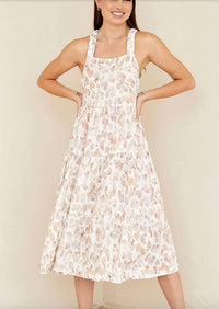 Bella Dahl - Scrunch Strap Tiered Midi Dress