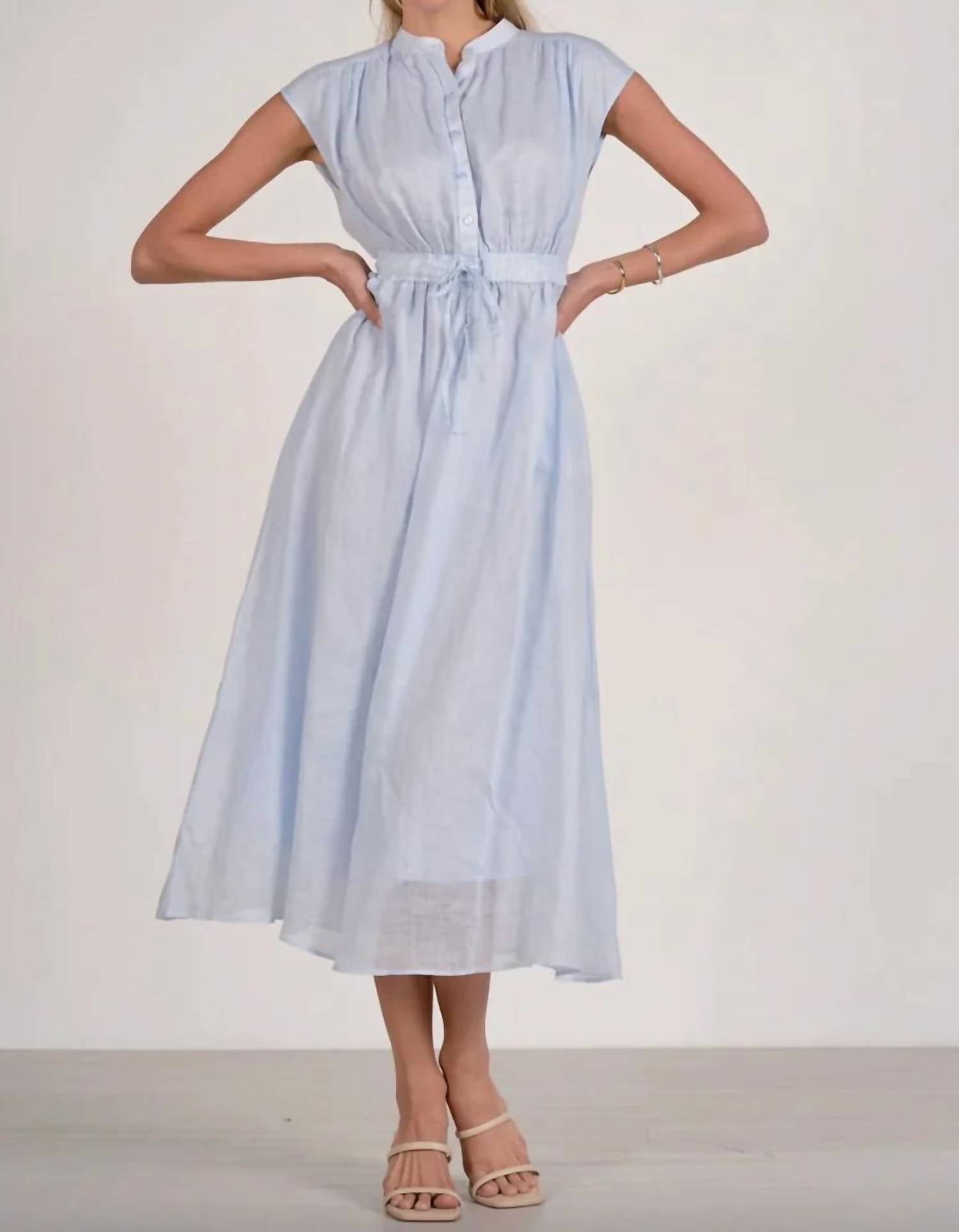 Elan - Chateau Days Tie Waisted Dress