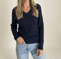 Six/Fifty - Charlie Cable Knit Sweater