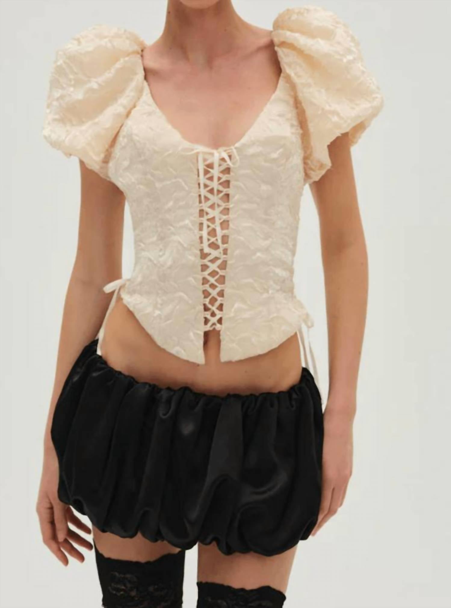 For Love & Lemons - Frosted Organza Top