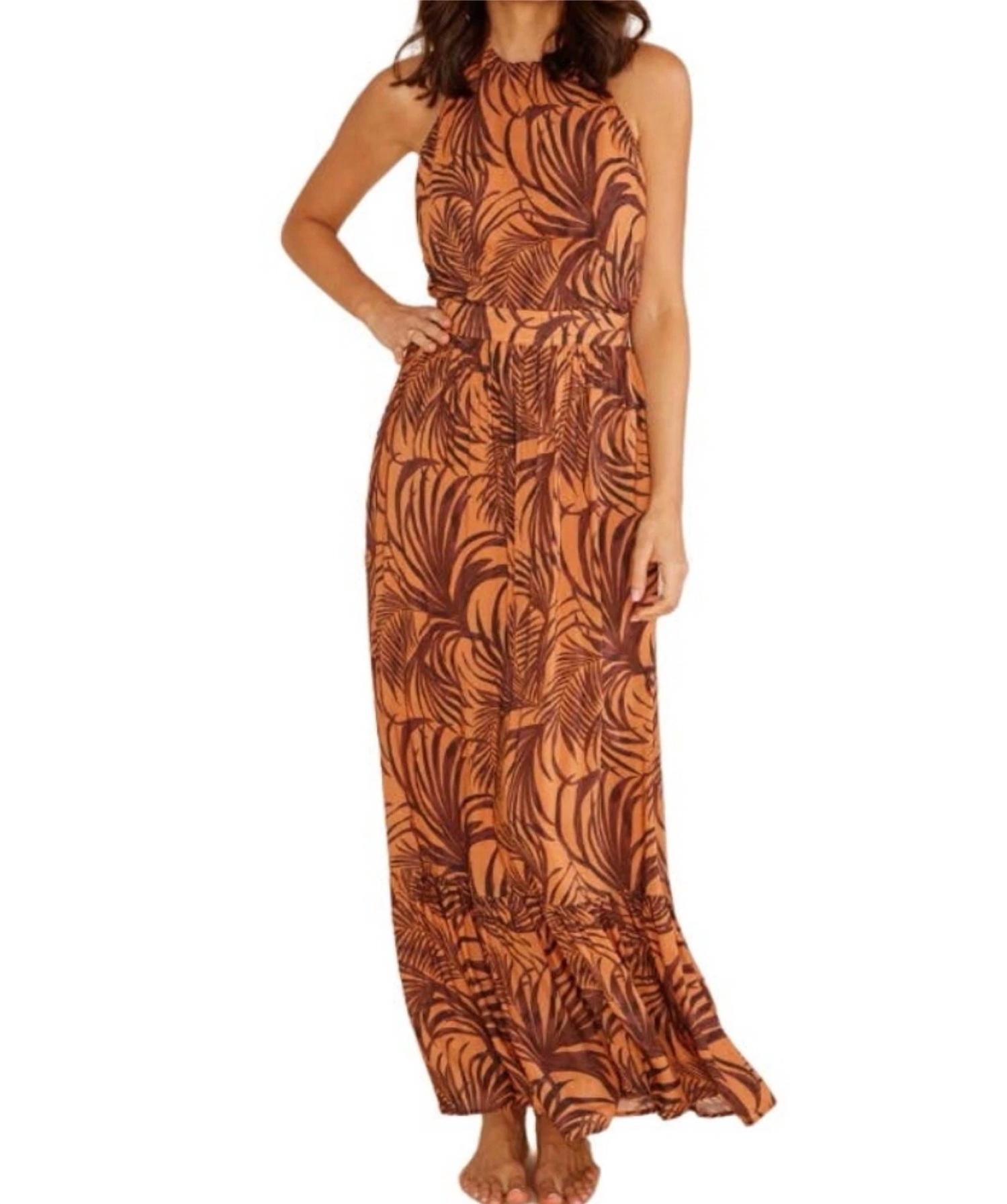 Minkpink - Finley Open Back Halter Neck Midi Dress