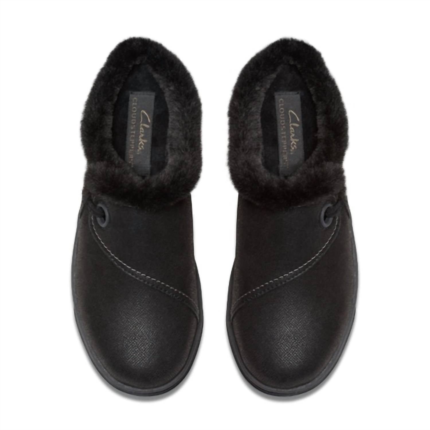 Clarks Women's Breeze Myth Clogs in black - women's shoe - view 4