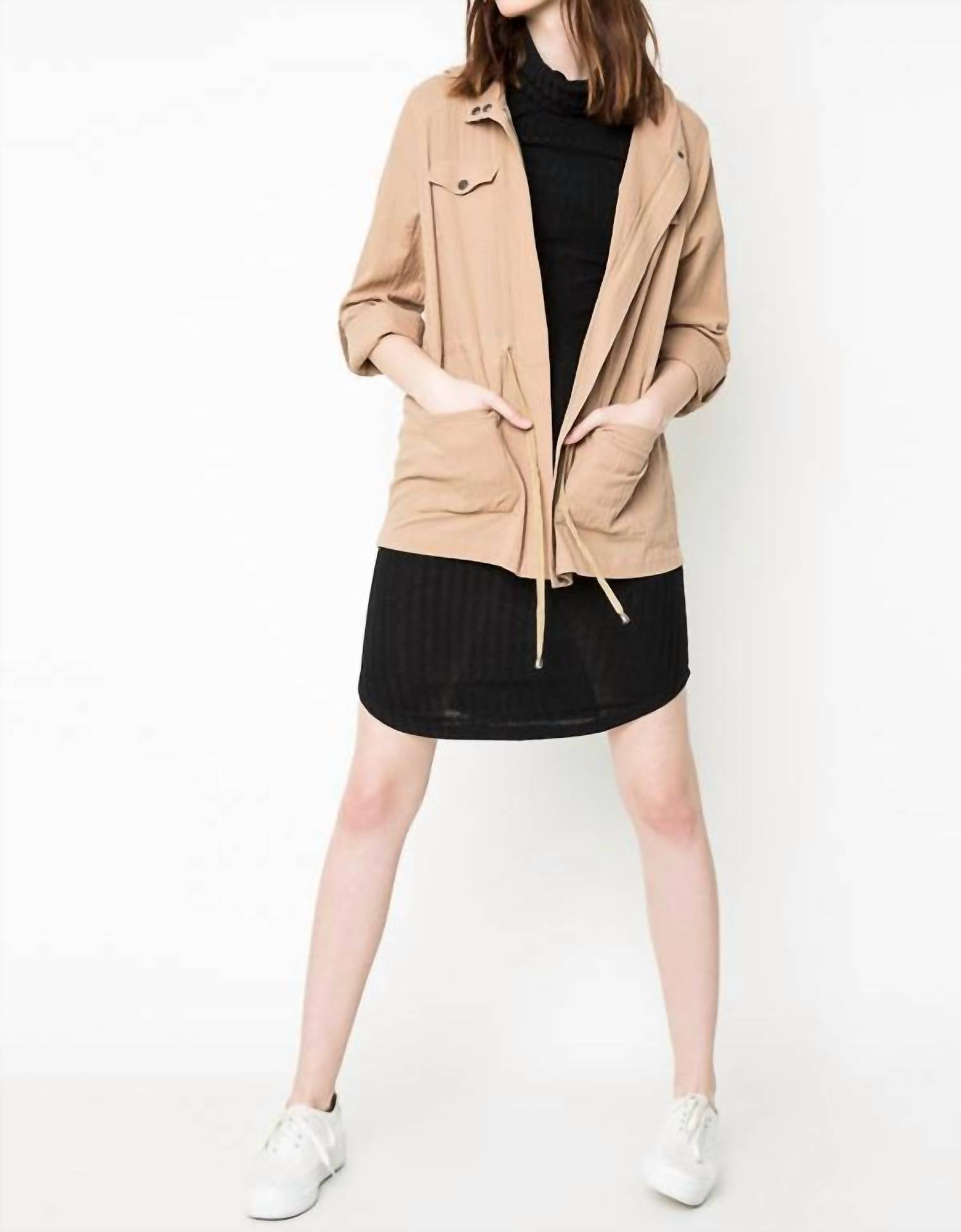 Hayden La - Lightweight Hooded Cargo Jacket