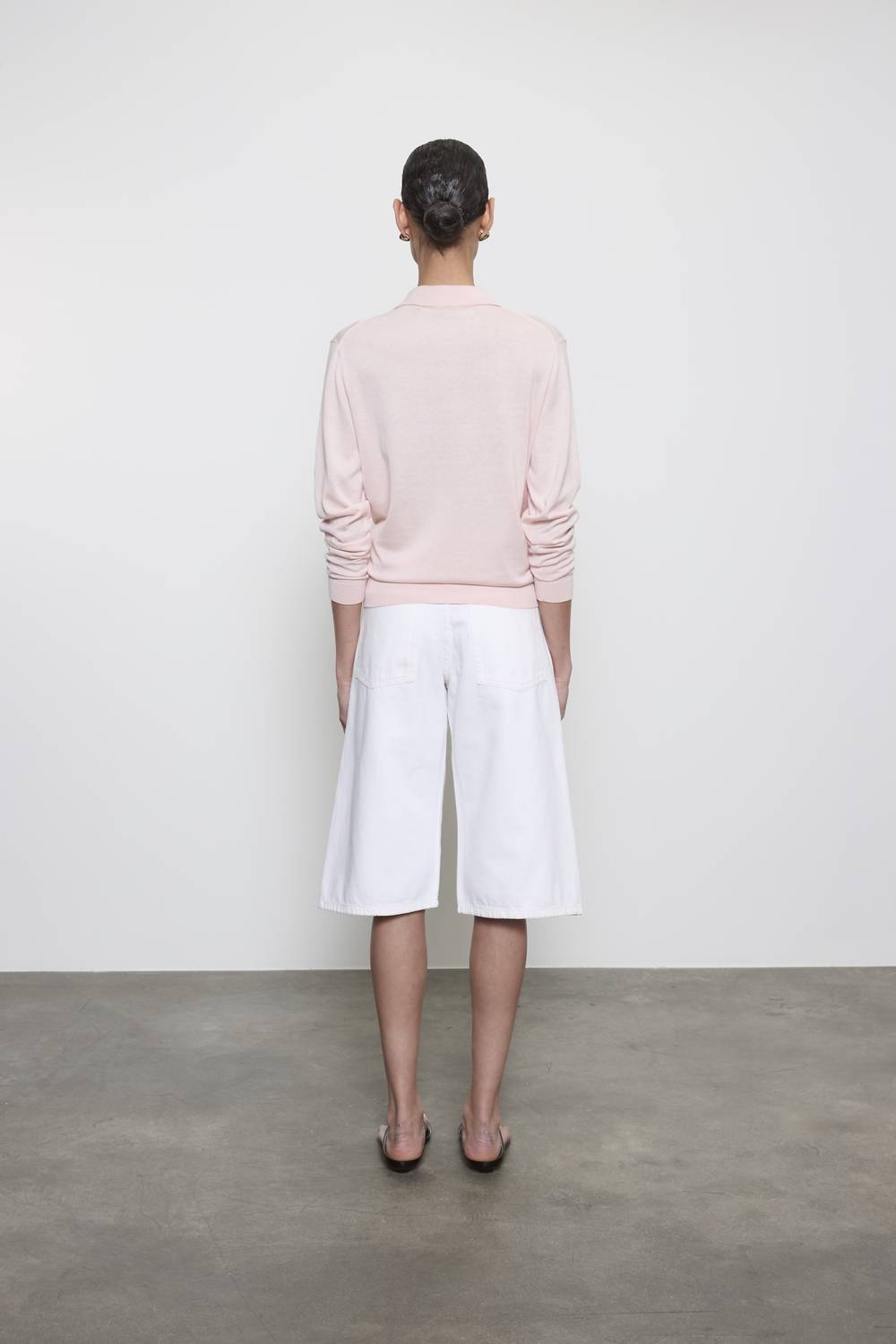 Enza Costa - SILK KNIT POLO