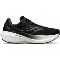 SAUCONY Women's Triumph 20 Running Shoes in black white noir blanc - women's shoe