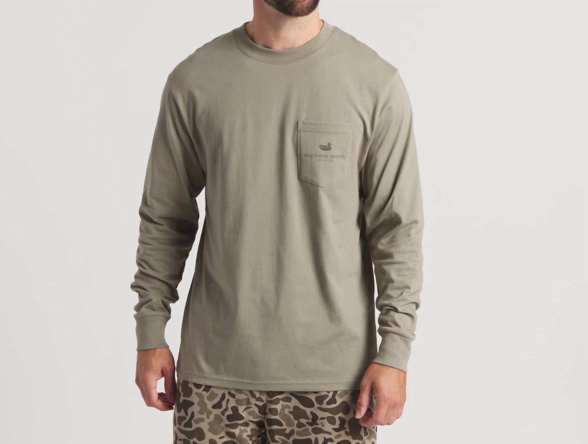 Southern Marsh - Inflight Camo Long Sleeve Tee