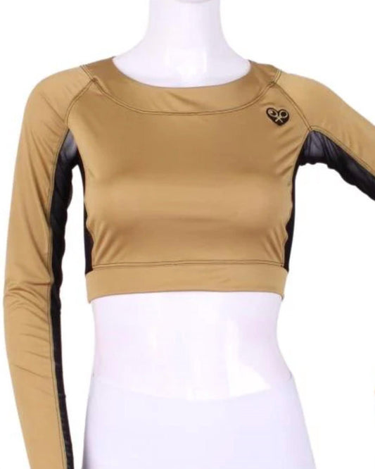 Love Love Tennis - Women's Mesh Crop Top