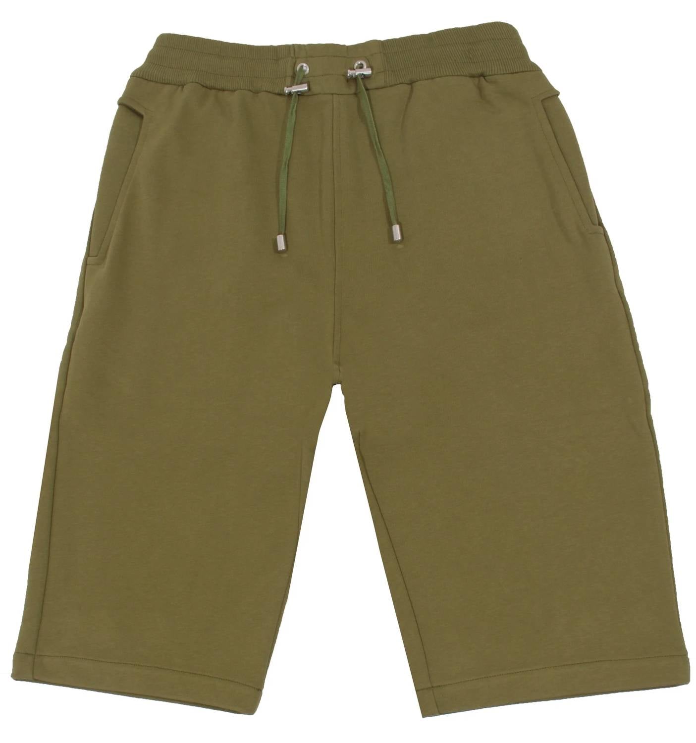 Balmain - Men's Flock Bermuda Shorts