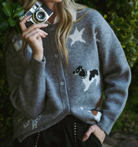 &Merci - Dog Knit Cardigan