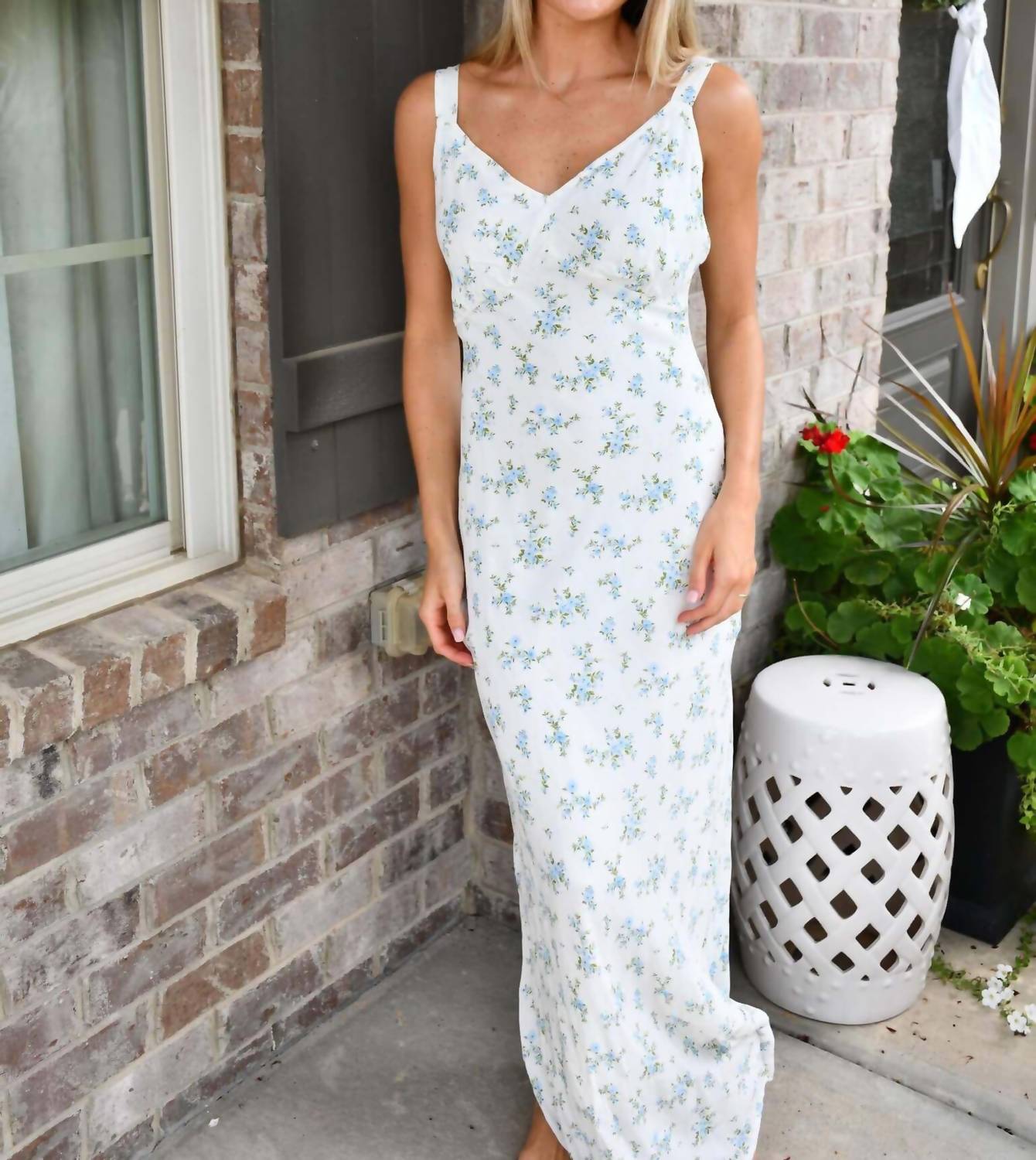 The Workshop - Taylor Floral Maxi Dress