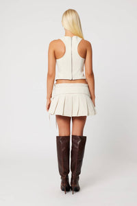 Abrand Jeans - Pleated Wrap Skirt
