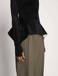 Proenza Schouler - Compact Velvet Knit Top