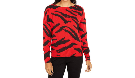 Well Red Boatneck Sweater