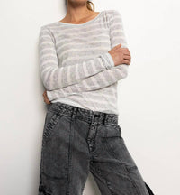 Sanctuary - Femme Crewneck Stripe Tee