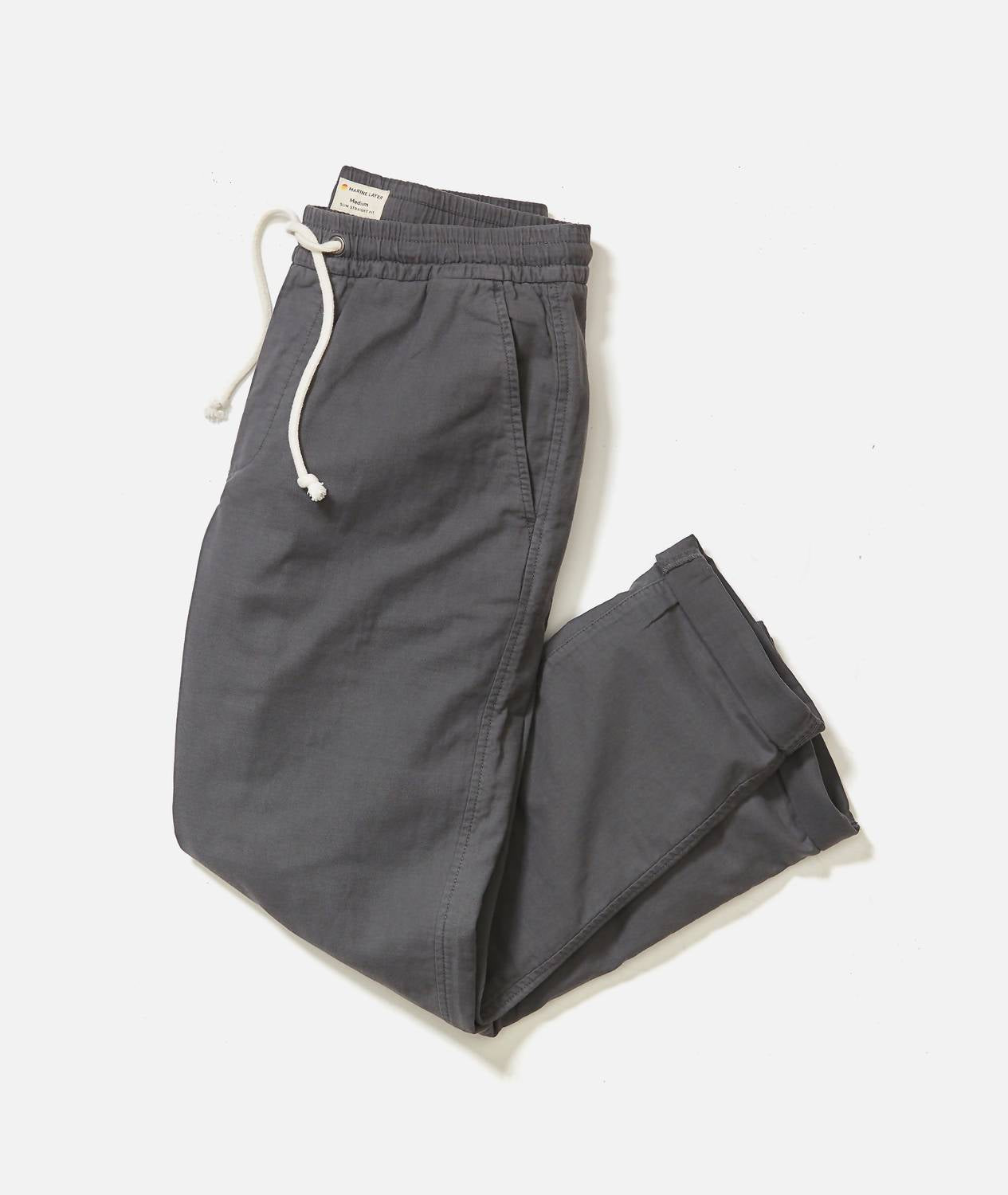 Marine Layer Sasha Saturday Stretch Beach Pant in faded black - men's pants - view 6