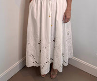 Zimmermann - Mahon Embroidered Crop Shirt