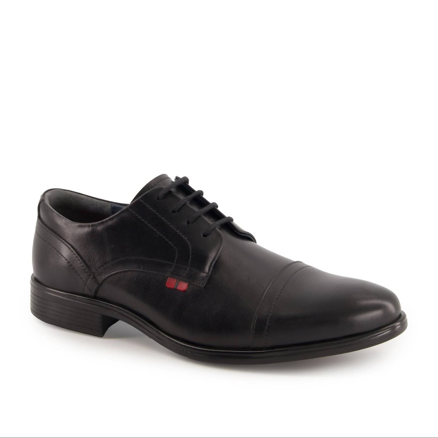 Andrea Men's Formal Leather Oxford Shoes in black - men's shoe