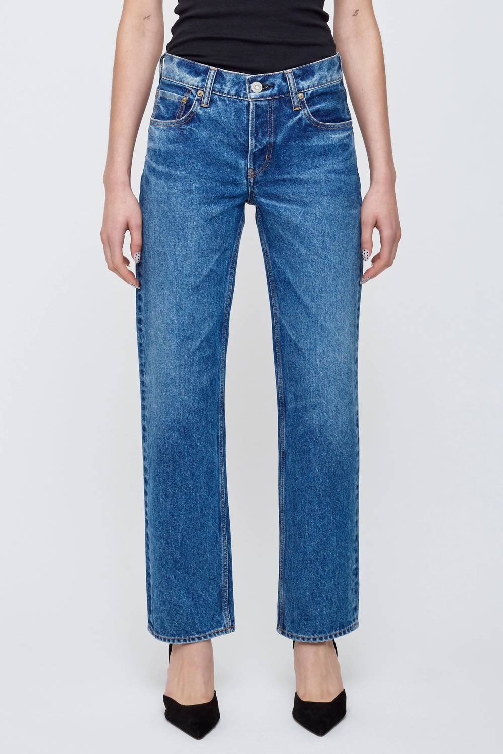 Moussy - Women's Philadelphia Low Straight Jean
