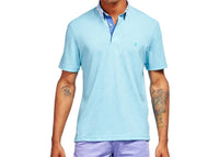 Eight X - Paint Splatter Collar Textured Polo Shirt