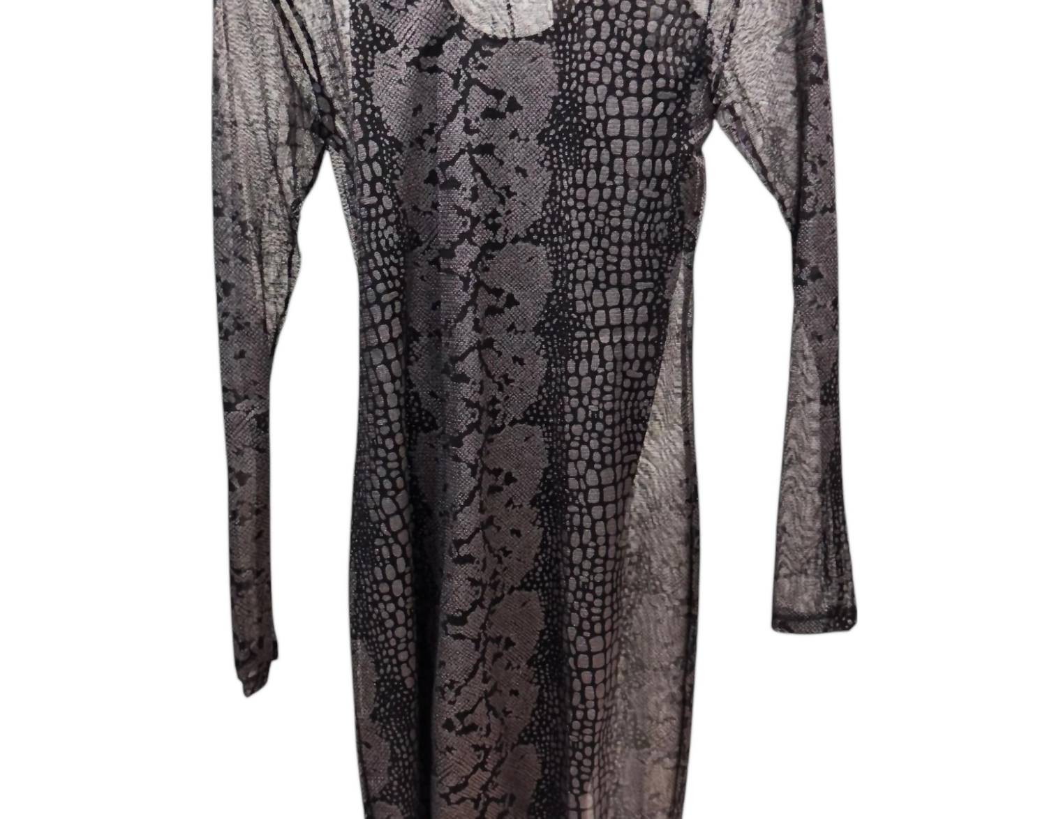 Petit Pois By Viviana G - Women's Two-piece Mesh Turtleneck Dress