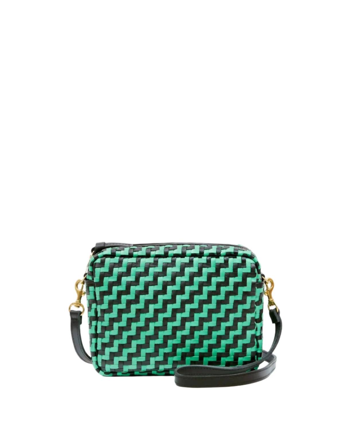 Clare V. - Women's Midi Sac Woven Zig Zag Bag